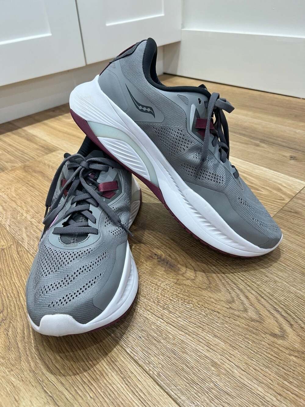 Saucony Women's Guide 15 Running Shoes Alloy/Quartz Size 10.5 W No Insoles